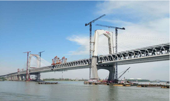 三峽油漆助力商合杭公鐵兩用長江特大橋鋼梁全線合龍
